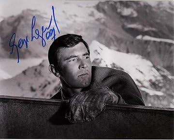 GEORGE LAZENBY (James Bond) 8x10 Erkek Ünlü Fotoğrafı Şahsen İmzalandı