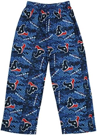 NFL Gençlik Erkek Houston Texans Salonu Pijama Pantolon, X-Küçük