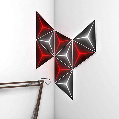 Xianfei duvar ışık RGB renk değiştiren led ışık panelleri dokunmatik duyarlı kontrol duvara monte DIY akıllı geometrik