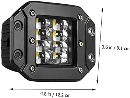 Angoıly 2 adet LED çalışma ışığı LED Farlar Araba araba farı Projektör kamyonet Off-road Siyah