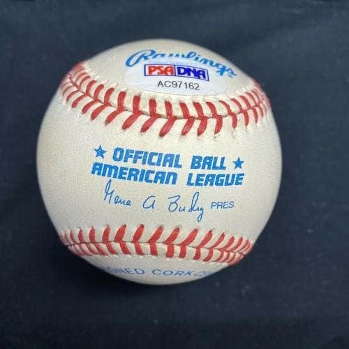 Yogi Berra Oyunun %90'ı Yarı Zihinsel İmzalı Beyzbol PSA / DNA İmzalı Beyzbol Topları