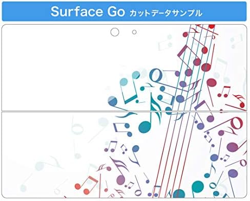 microsoft Surface ıçin ıgstıcker Çıkartması Kapak Go/Go 2 Ultra Ince Koruyucu Vücut Sticker Skins 004581 müzikler
