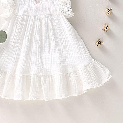 Bebek Yürüyor Kız Sonbahar Kış Uzun Kollu Elbise Çiçek Prenses rahat elbise Çocuklar Nervürlü Tutu Etek…