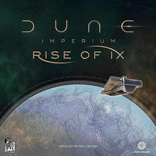 Dune Imperium: Rise of Ix-Dire Wolf 1-4 Oyuncu tarafından bir Masa Oyunu Genişletmesi-Aile için Masa Oyunları 60-120