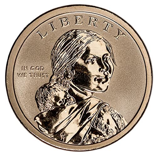 2018 S Kızılderili (Sacagawea/Altın) Dolar Ters Kanıtı