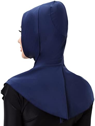 Bir Boyut kadın Muslin Başörtüsü Düz Renk Modal Başörtüsü Kap İslam Mayo Başörtüsü
