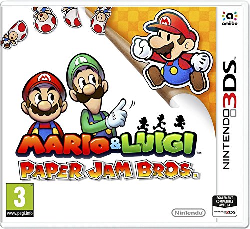 Mario ve Luigi: Paper Jam Bros - 3DS - [Baskı: Almanya]
