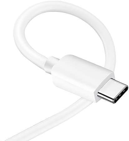 ELİK USB C Tipi Kablo 3A Hızlı Şarj USB-C USB-A Erkek Kablo 3.6 ft (1 Metre) beyaz ile Uyumlu Google Piksel, samsung