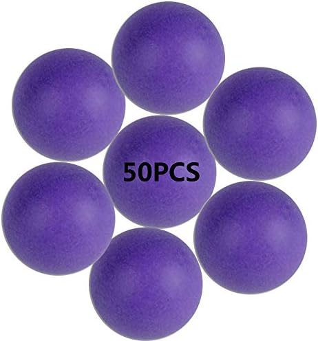 40MM Ping Pong Topları, 50 Paket Çeşitli Renkli Tenis Topları Çok Renkli Plastik Toplar Eğlenceli Bira Ping Pong