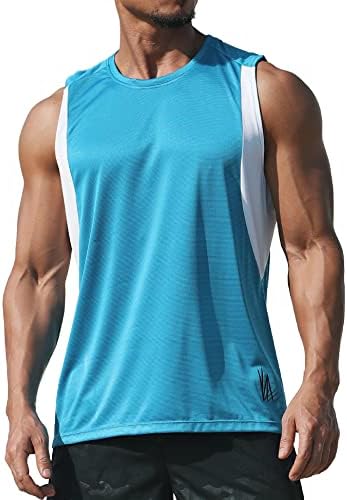 Aixdir erkek Hızlı Kuru Kolsuz Spor Kas Gömlek Vücut Geliştirme Fitness Atletik Egzersiz Spor Tankı Üstleri
