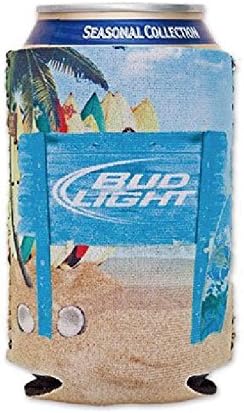 Bud Light Beach 12oz Bira Can Soğutucu Tutucu Kaddy Coolie Huggie