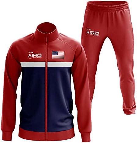 Airo Sportswear ABD Konsept Futbol Eşofman Takımı (Kırmızı)