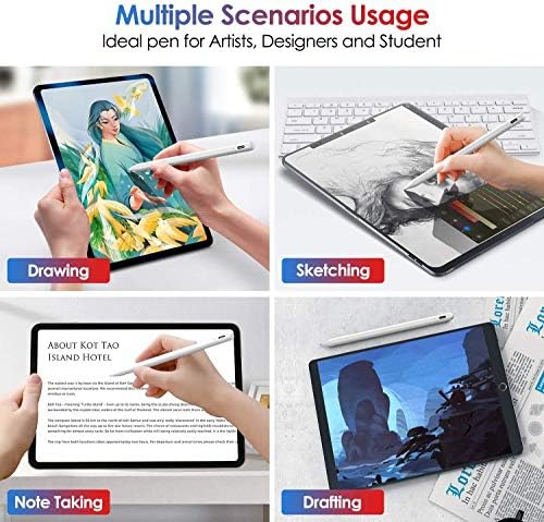 Nesil Markalar HOTFFİSH ipad Kalem ile Uyumlu (2018-2020) Apple iPad 8th 7th 6th Gen / iPad Pro 11 inç ve 12.9 inç/iPad