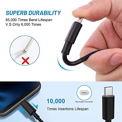 Toxaoıı USB C Uzatma Kablosu, USB 3.1 Gen2 Tip C Genişletici Kablosu Erkek-Dişi Hızlı Şarj Kablosu, Samsung Galaxy