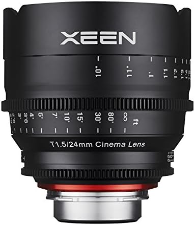 Rokinon Xeen XN24-N 24mm T1. 5 Profesyonel SİNEMA nikon için lens