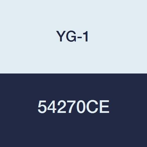 YG-1 54270CE HSSCo8 End Mill, 4 Flüt, Minyatür, Uzun Uzunluk, Çift, TiAlN-Extreme Kaplama, 3-1/4 Uzunluk, 11/64