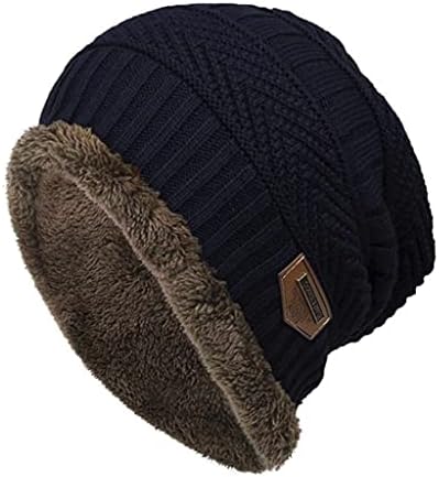 Erkekler Polar örme renk şapka kontrast sıcak moda kış kadınlar için kadın kış şapka