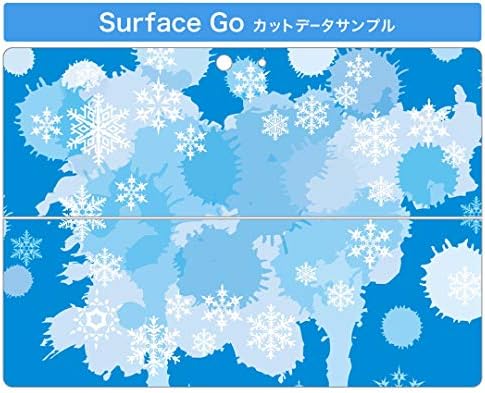 microsoft Surface için ıgstıcker Çıkartması Kapak Go/Go 2 Ultra İnce Koruyucu Vücut Sticker Skins 001471 Kar Kış