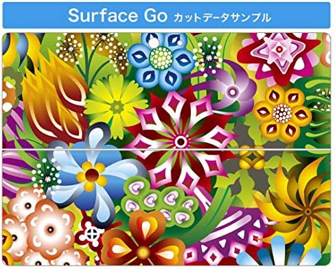 ıgstıcker Çıkartması Kapak Microsoft Surface Go/Go 2 Ultra İnce Koruyucu Vücut Sticker Skins 000526 Çiçek Orman