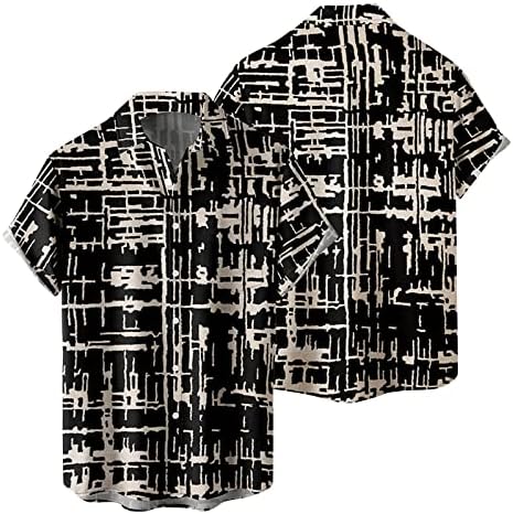 Xiloccer Kas T Shirt Erkek Overshirt Elbise Gömlek Yakınımdaki Erkekler için Bisiklet Gömlek Düğmesi Kısa Kollu Gömlek