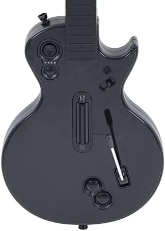 Gitar Oyun Denetleyicisi, 5 düğme Çıkarılabilir Uyumlu Kablosuz PC Gitar Denetleyicisi 2.4 G Ev için(Siyah)