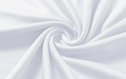 Dm Hais UV koruma giyimi UPF 50 + Dış Giyim Hafif Hızlı Kuru Uzun Kollu Tee Gömlek Erkekler için Beyaz L