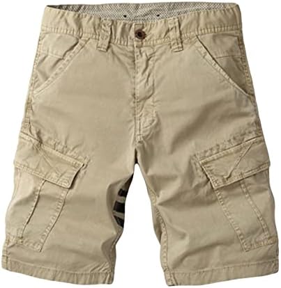 JEKE-DG erkek Kamuflaj Şort Çok Cep Açık Şort Casual Slim Fit Rahat Fit kısa pantolon