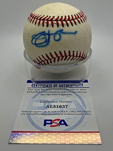 Jim Leyland Pirates Tigers İmzalı İmza Resmi MLB Beyzbol PSA DNA İmzalı Beyzbol Topları