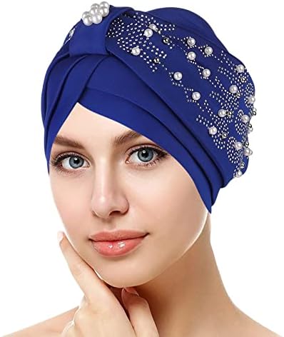 Inci Türban Kadınlar için Moda Kemo Kasketleri Çözgü Headwrap Elastik Düz Renk Etnik bere şapka Kafa Sarar Kafa Bandı