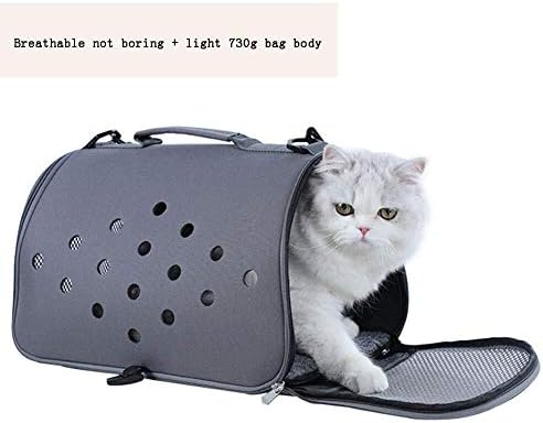 YANG1MN evcil hayvan çantası, Taşınabilir Köpek kedi çantası Gezi kedi kafesi Seyahat Kedi Sırt Çantası 4 Kg'a kadar